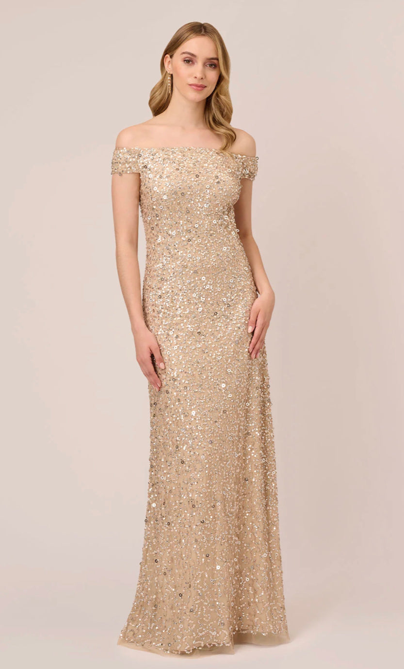 Adrianna Papell Gown 40102 Millers' Prom and Formal Wear Adrianna Papell Gown 40102 Millers' Prom and Formal Wear