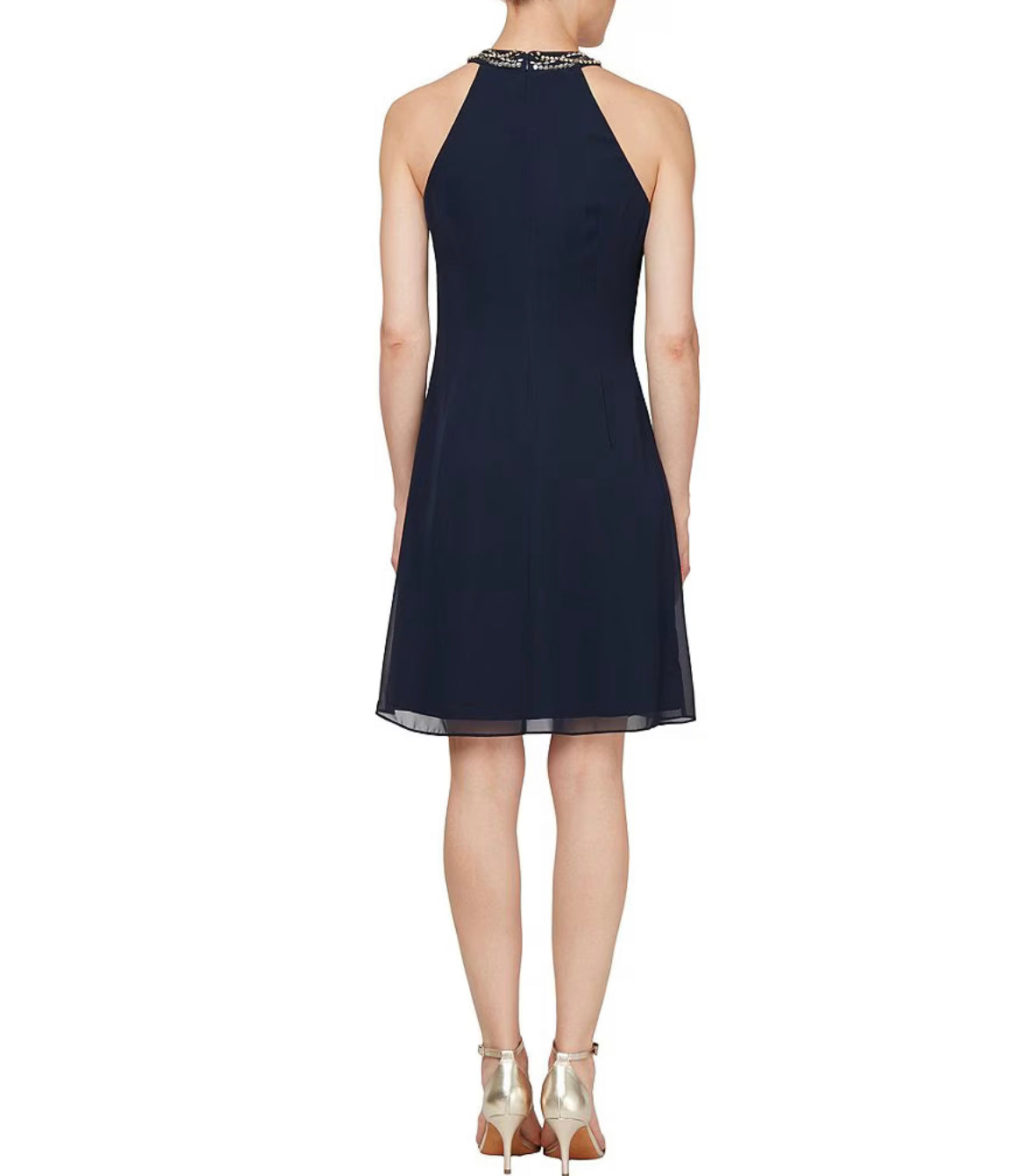 slny chiffon dress S.L. Fashions Dresses (SLNY) 9472136