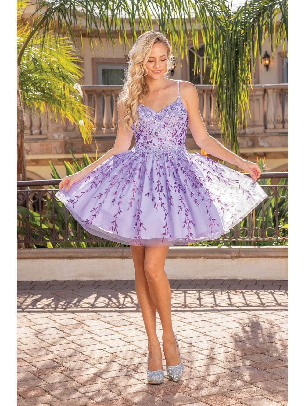 open lace back dress Strappy-Back Long Beaded Prom Dress with Sheer Corset Rose Gold / Medium
