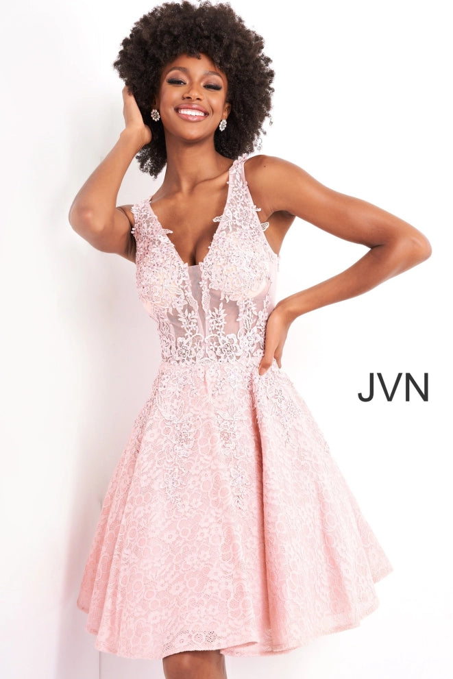 knee length dresses for ladies Jovani - D6024 main image 1